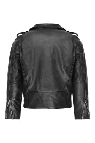 Mens real leather Brando motorbike motorcycle biker jacket all sizes new
