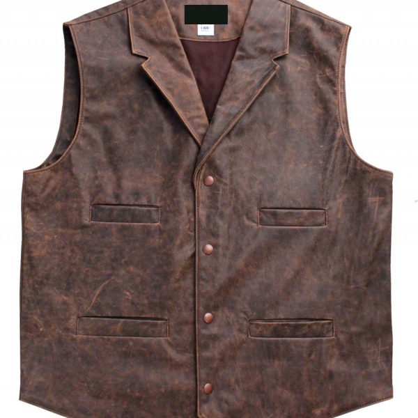 Leather Frontier Vest