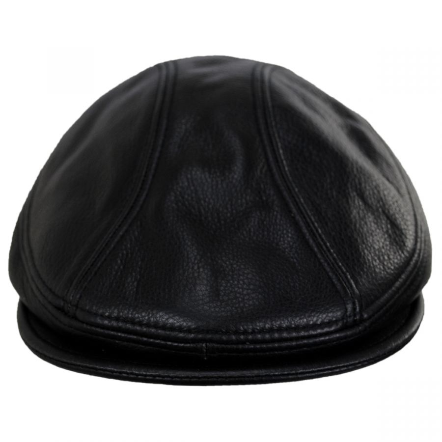 2-3 1900 Lambskin Leather Ivy Cap
