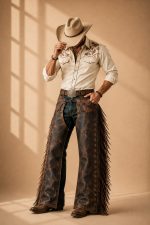 Leather chap