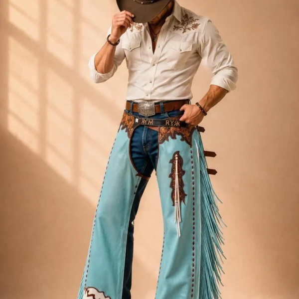 Leather chaps